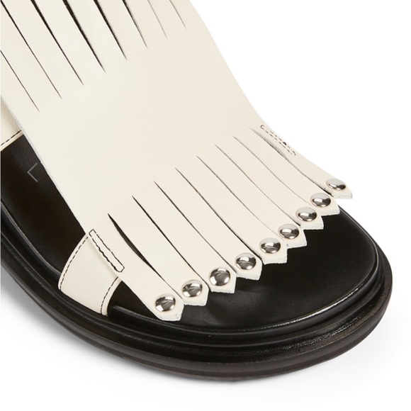 MARNI Slingback Fringe Sandals - Picture 3 of 7